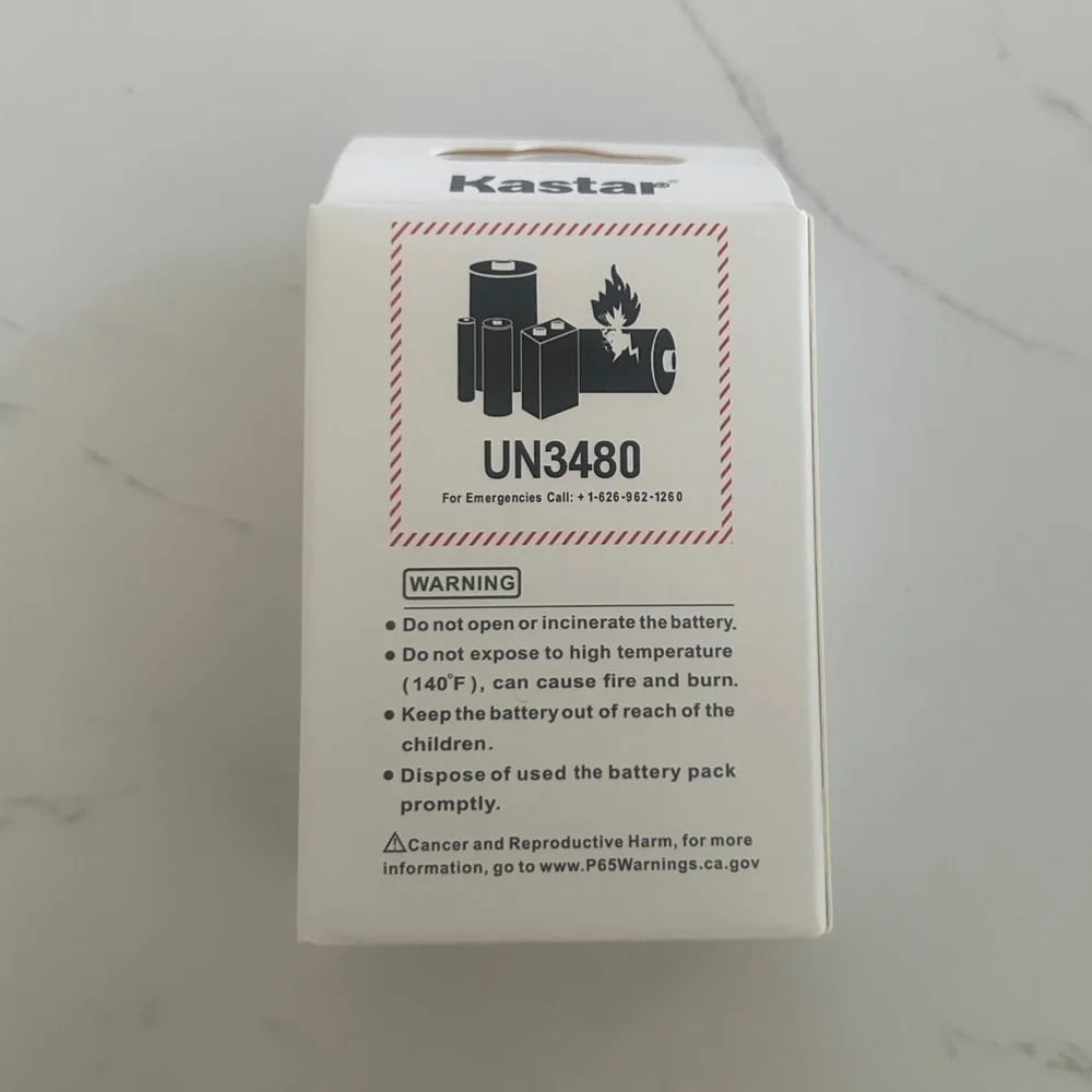 Kastar NP-BG1 Rechargeable Battery for Sony Camera & Camcorder | New in Box